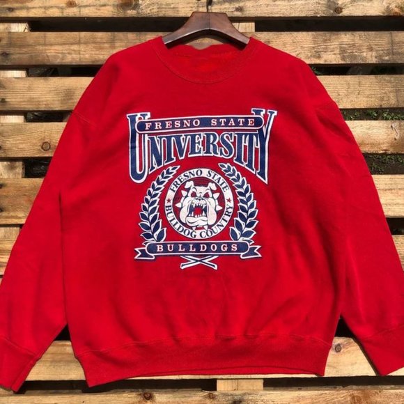 Fresno State University Shirts Fresno State Bulldogs Football Sweatshirts 13 - Picture 1 of 1